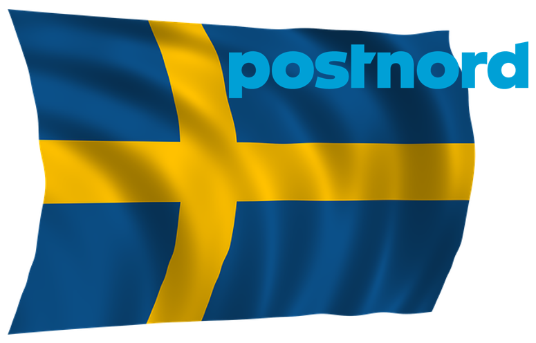 Swedish customers and PostNord as "Tullombud"